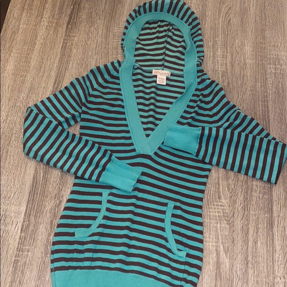 💕Glimmer hoodie sweater (thin)